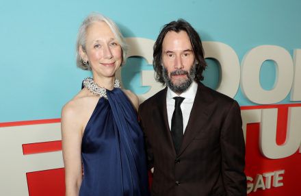 Alexandra Grant and Keanu Reeves - New York Special Screening - Good Fotune - Starpix - EPK BangShowbiz