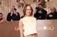 Emma Stone - 83rd Annual Golden Globe Awards - Arrivals - Getty BangShowbiz