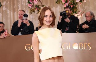 Emma Stone - 83rd Annual Golden Globe Awards - Arrivals - Getty BangShowbiz