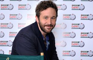 Chris O'Dowd - November 11 - Bridesmaids - sitting - suited BangShowbiz