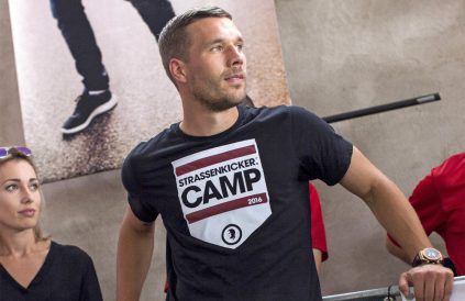 Lukas Podolski - KÃ¶ln Juli 2016 - dpa BangShowbiz