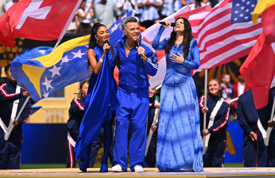 Spain v Argentina World Cup 2026 Nicole Scherzinger and Robbie Williams - Avalon BangShowbiz