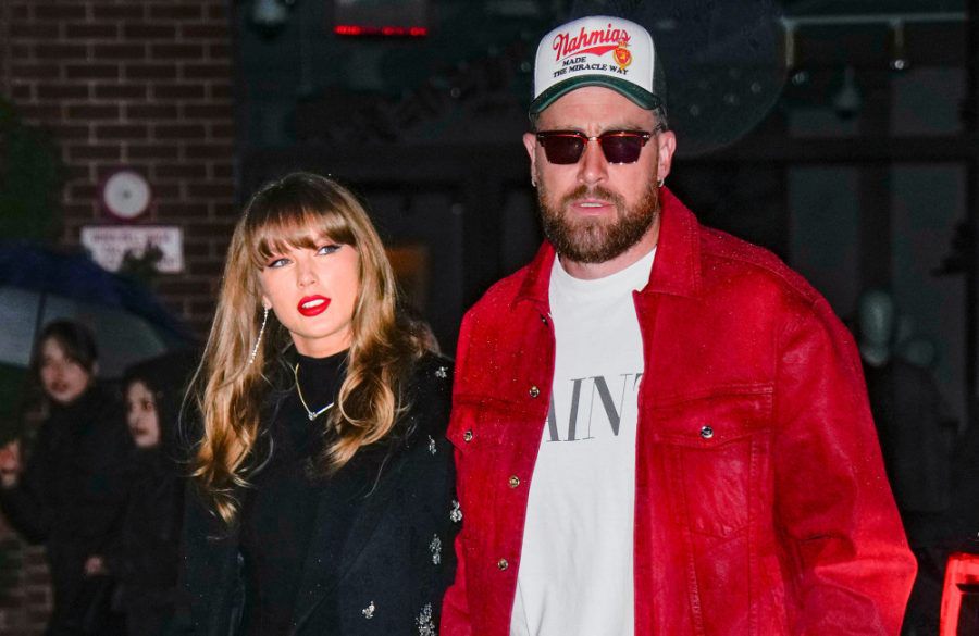 Taylor Swift and Travis Kelce are seen on December 28, 2024 - Getty BangShowbiz