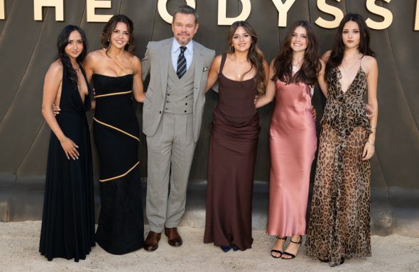 Matt Damon and family at The Odyssey Premiere London July 2026 - Famous BangShowbiz