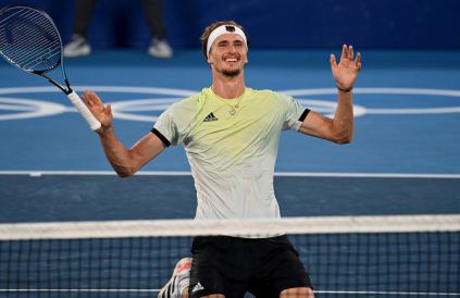Alexander Zverev. Tokio Olympics Final. Avalon. August 21 BangShowbiz
