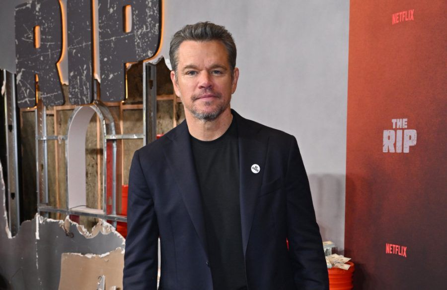Matt Damon attend The RIP World Premiere NY - Netflix - Getty BangShowbiz