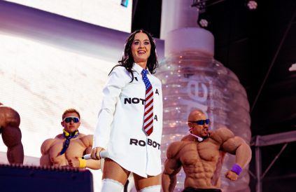 Katy Perry on stage Blenheim Palace - Sam MacMahon - July 2026 BangShowbiz