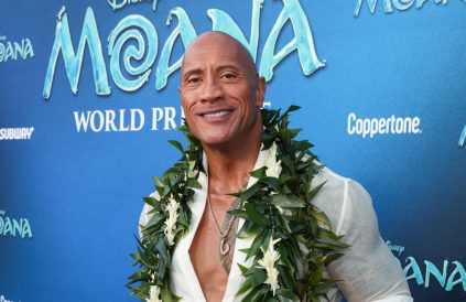 Dwayne Johnson attends the Moana (live action) World Premiere - Getty BangShowbiz