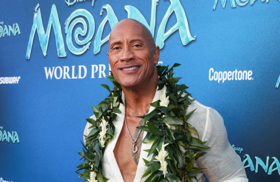 Dwayne Johnson attends the Moana (live action) World Premiere - Getty BangShowbiz