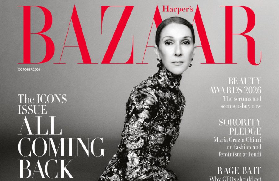 Celine Dion - Credit: Harper’s Bazaar/Robin Galiegue BangShowbiz