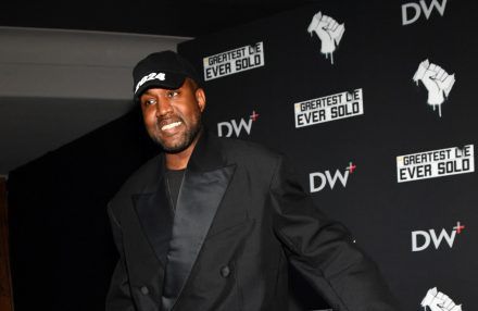 Kanye West - The Greatest Lie Ever Sold Premiere Screening on October 12, 2022 - Getty BangShowbiz