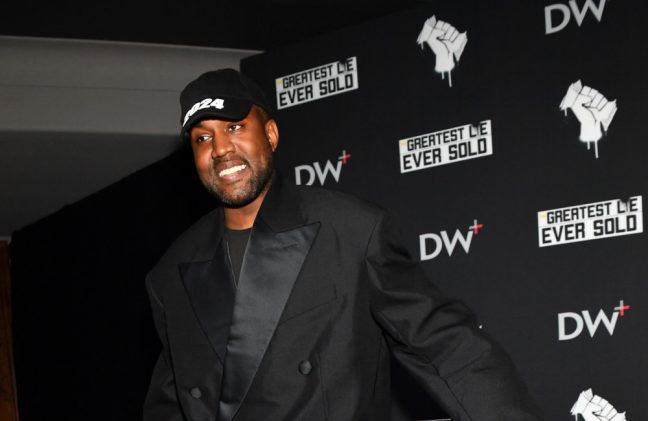 Kanye West - The Greatest Lie Ever Sold Premiere Screening on October 12, 2022 - Getty BangShowbiz
