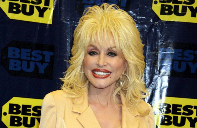 Dolly Parton - FAMOUS - OCTOBER 2005 - Those Were The Days in store album signing BangShowbiz