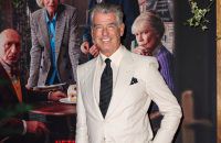Pierce Brosnan - AVALON - 14 August 2025 - The Thursday Murder Club Premiere NYC BangShowbiz