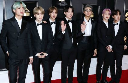 BTS - Kpop group - Grammy Awards - Feb 2019 - Photoshot BangShowbiz