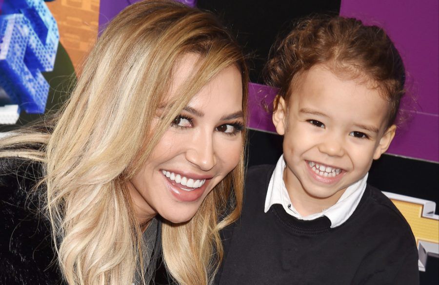 Naya Rivera and son Josey - AVALON - LA - Feb 2019 - The Lego Movie 2: The Second Part premiere BangShowbiz
