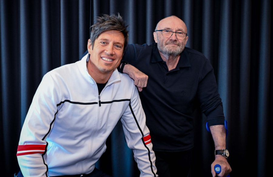 Phil Collins with Vernon Kay - BBC Radio 2 BangShowbiz