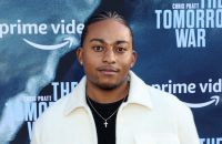 Camron Jones at the The Tomorrow War premiere - Getty - June 2021 BangShowbiz