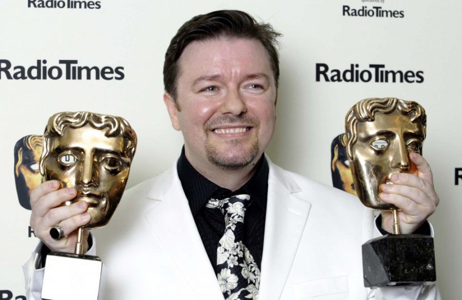 Ricky Gervais At The British Academy Television Awards - Getty BangShowbiz