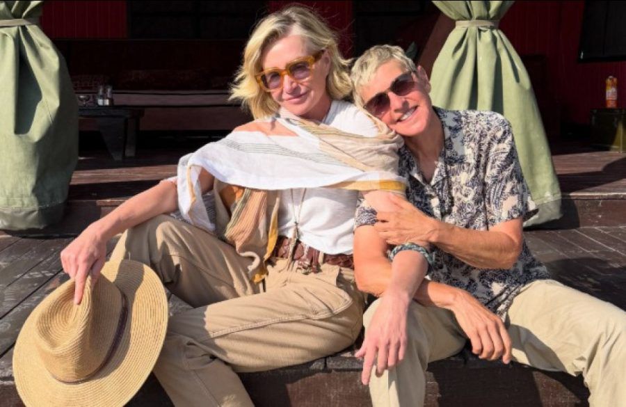 Ellen DeGeneres and Portia de Rossi - August 2026 - Ellen Instagram - ONE USE BangShowbiz