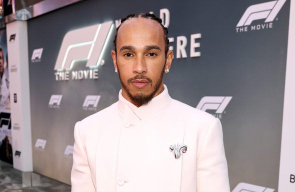 Lewis Hamilton attends the World Premiere of F1 The Movie in Times Square - Getty BangShowbiz
