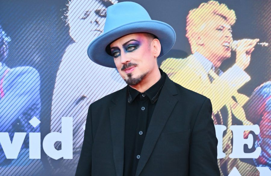 Boy George at David Bowie You are not alone - London - April 2026 - Outside Org BangShowbiz