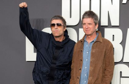 Liam Gallagher and Noel Gallagher attends Oasis Don't Look Back in Anger UK Premiere - Famous-SEP26 BangShowbiz