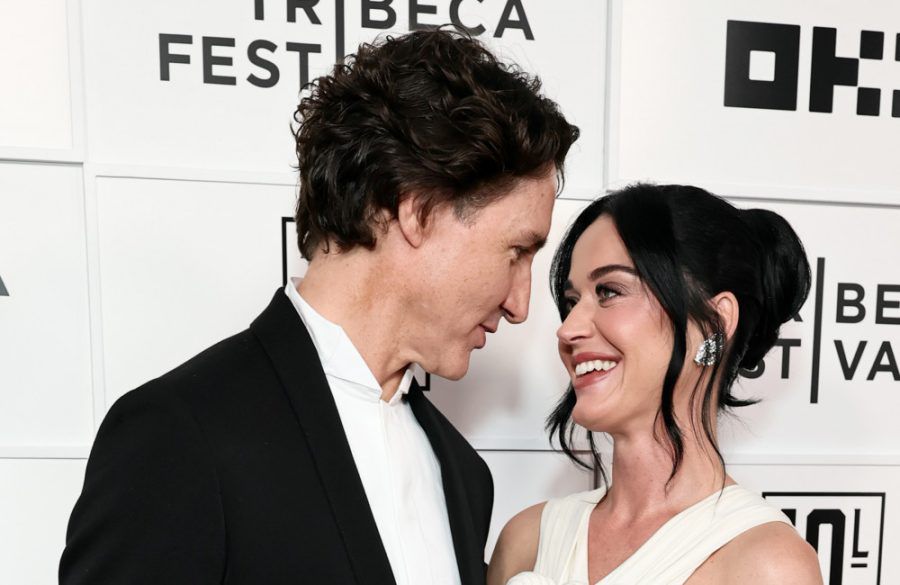 Katy Perry and Justin Trudeau at The Lifetimes Tour premiere at Tribeca Festival - Getty - June 2026 BangShowbiz
