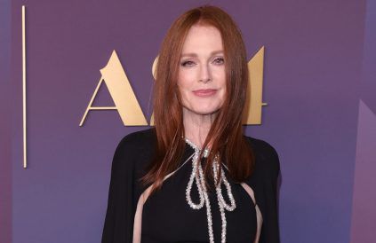 Julianne Moore at Sharper Premier London Feb 2023 - Getty BangShowbiz