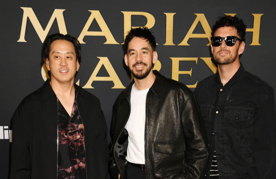 Joe Hahn, Mike Shinoda and Collin Brittain - Mariah Carey MusiCares 2026 - Avalon BangShowbiz