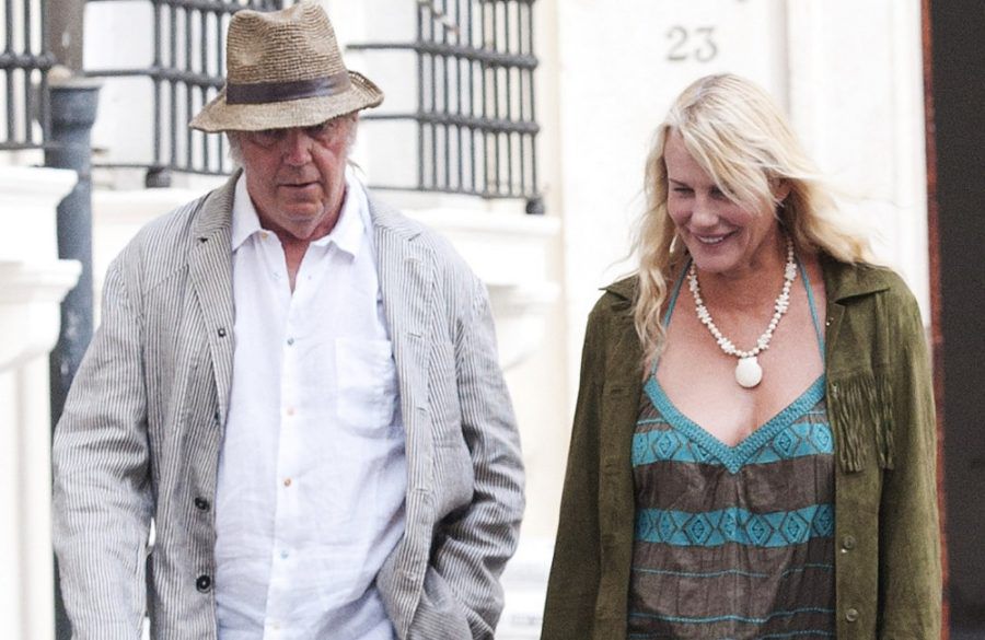 Neil Young and Daryl Hannah - Getty BangShowbiz