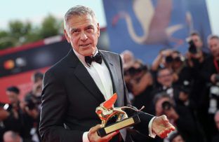 George Clooney with Golden Lion award at Venice Film Festival - Getty - September 2026 BangShowbiz