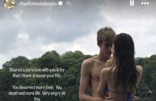 Charlotte D'Alessio - Presley Gerber ex - ONE USE - Insta Sep 26 BangShowbiz