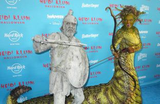 Tom Kaulitz and Heidi Klum - Halloween 2025 - Getty BangShowbiz