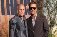 Woody Harrelson and Matthew McConaughey - Los Angeles Premiere Of Apple TV's "Brothers" - Getty - BangShowbiz