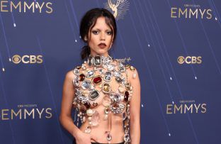 Jenna Ortega - 77th Primetime Emmy Awards - Arrivals - Getty BangShowbiz