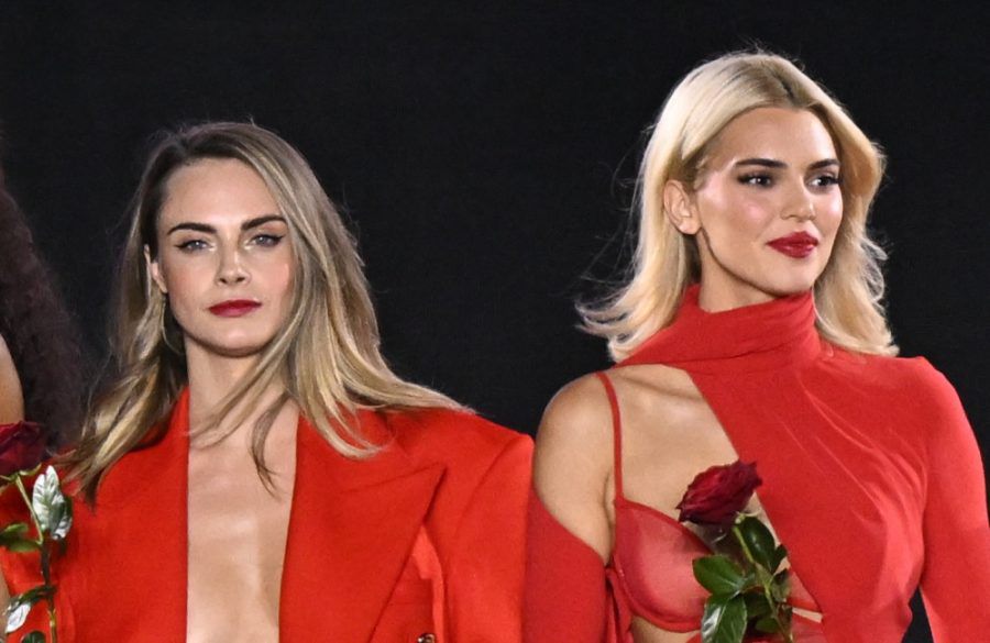 Cara Delevingne and Kendall Jenner at L'Oréal Paris Walk Your Worth fashion show - Getty - Sept 2024 BangShowbiz