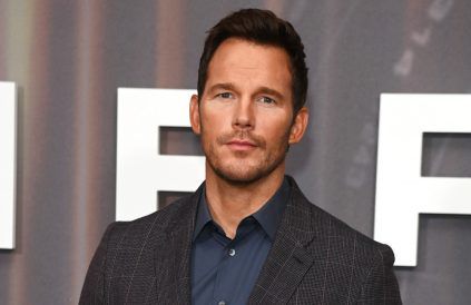 Chris Pratt attends the London photocall for 'Mercy' - Getty BangShowbiz