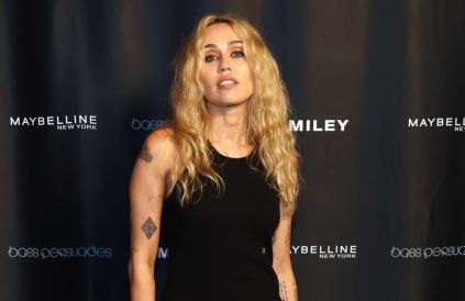 Miley Cyrus 'Bass Persuades' Album Release Party - Getty BangShowbiz