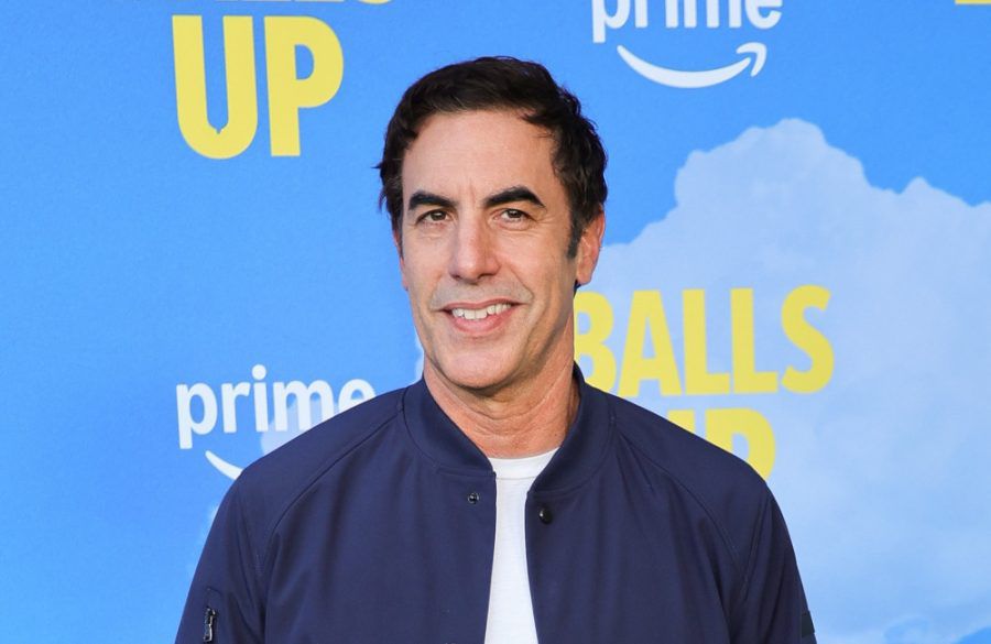 Sacha Baron Cohen attends the Premiere of Amazon MGM Studios - Balls Up - Getty BangShowbiz