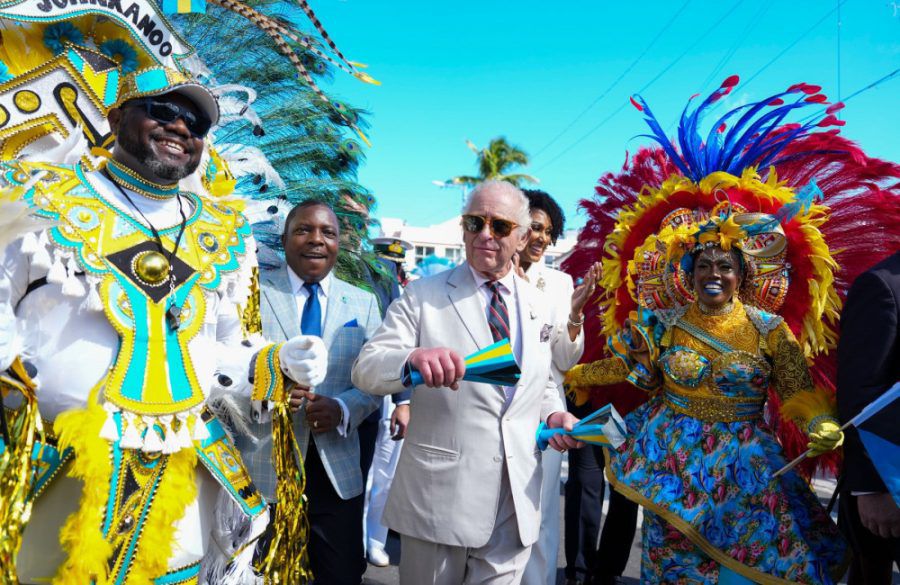 King Charles 2nd Day in Bahamas at Junkanoo Parade 1 Oct 2026- Getty BangShowbiz
