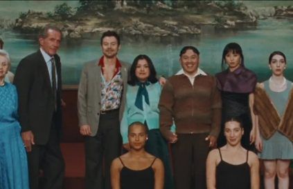 Harry Styles group shot from Coming Up Roses video - ONE USE YouTube - October 2026 BangShowbiz