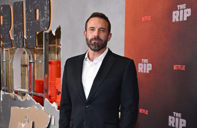 Ben Affleck attends The RIP World Premiere NY - Netflix - Getty BangShowbiz