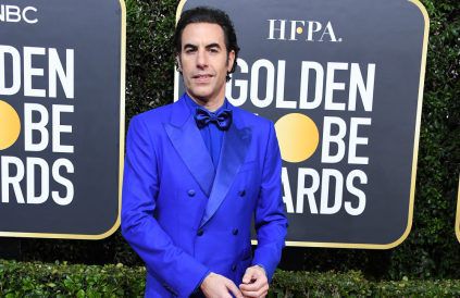 Sacha Baron Cohen - Golden Globes 2020 - Getty BangShowbiz
