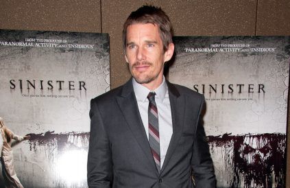 Ethan Hawke at Sinister Premiere NY Oct 2012 - Getty BangShowbiz