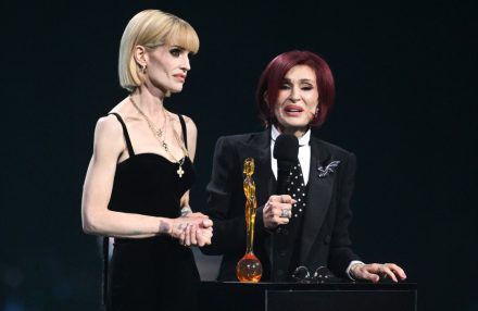 Kelly and Sharon Osbourne - February 2026 - Getty Images - BRIT Awards BangShowbiz